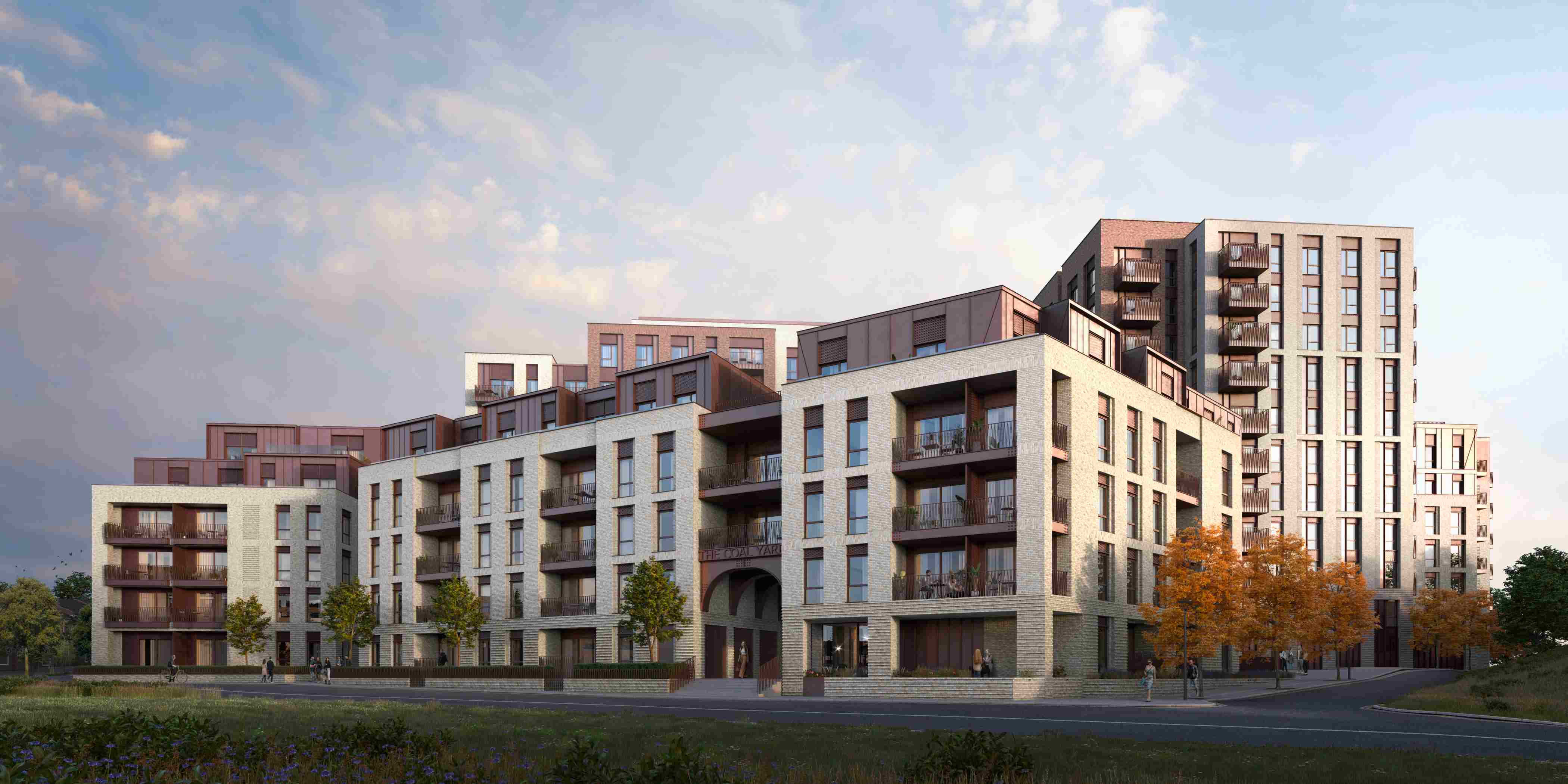 Residential buildings at Shakespeare Road, Brixton